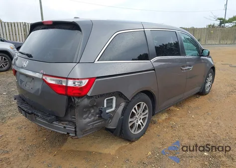 2013 Honda Odyssey Ex-L z USA, uszkodzony, nr VIN 5FNRL5H63DB083466